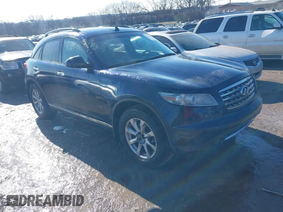 2006 Infiniti FX with VIN JNRAS08W66X210139, listed as a IAAI auction lot 41350692 with 185,057 mi miles and . Bid and sale history available at carsss.com. Image 1.