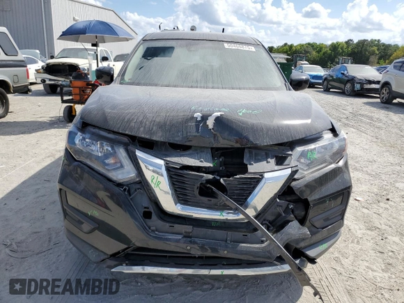 2019 Nissan Rogue S with VIN KNMAT2MV0KP560852, listed as a Copart auction lot 50468875 with 88,117 mi miles and Salvage Title. Bid and sale history available at carsss.com. Image 5.