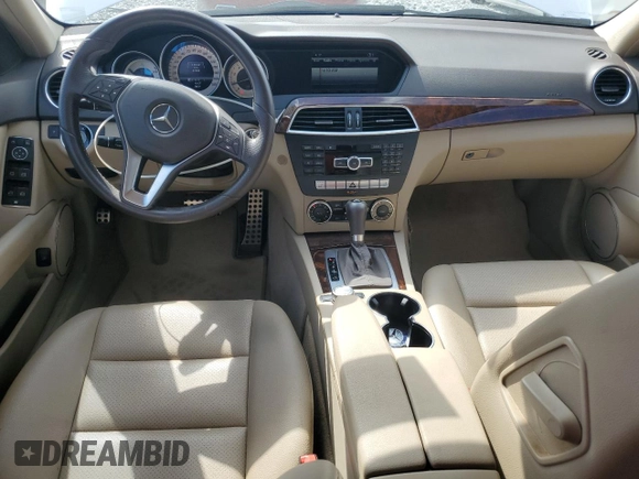 2013 Mercedes-Benz C-Class C 250 Sport with VIN WDDGF4HB7DR268691, listed as a Copart auction lot 53877245 with 69,486 mi miles and Non Repairable. Bid and sale history available at carsss.com. Image 8.