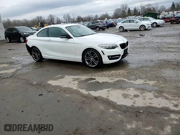 2015 BMW 2 Series 228i xDrive with VIN WBA1F7C55FVX95879, listed as a Copart auction lot 50167085 with 84,804 mi miles and Salvage Title. Bid and sale history available at carsss.com. Image 14.