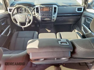 2017 Nissan Titan SV with VIN 1N6AA1EKXHN522857, listed as a Copart auction lot 61134785 with 168,380 mi miles and Salvage title. Bid and sale history available at DreamBid. Image 8.