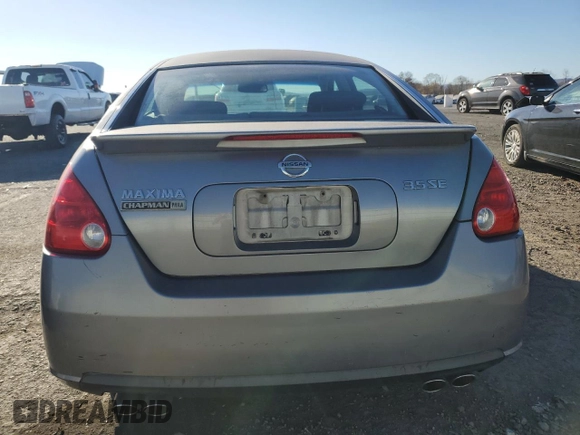 2008 Nissan Maxima 3.5 SE with VIN 1N4BA41E88C829194, listed as a Copart auction lot 79069644 with 75,396 mi miles and Salvage Title. Bid and sale history available at carsss.com. Image 6.