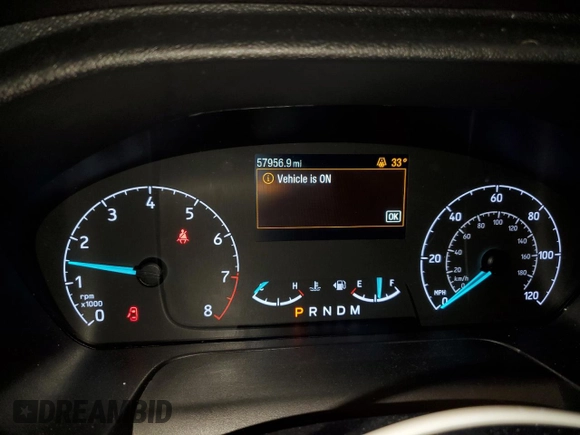 2023 Ford Transit Passenger XL with VIN 1FBAX2C85PKA93789, listed as a Copart auction lot 82843244 with 57,956 mi miles and Clean Title. Bid and sale history available at DreamBid. Image 9.