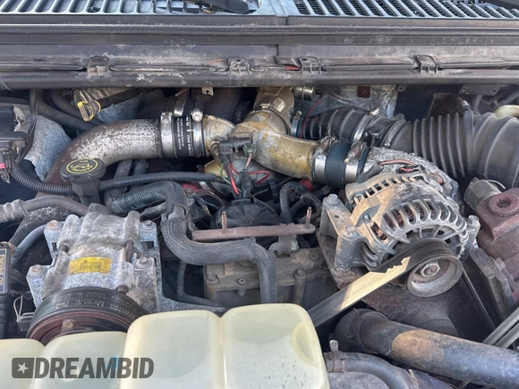 2001 Ford F-350 with VIN 1FDWF37FX1EC59230, listed as a Copart auction lot 42909475 with 64,852 mi miles and Salvage title. Bid and sale history available at DreamBid. Image 7.