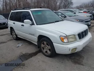 2002 Subaru Forester S with VIN JF1SF65652G736620, listed as a IAAI auction lot 41220962 with 260,411 mi miles and . Bid and sale history available at DreamBid. Image 1.