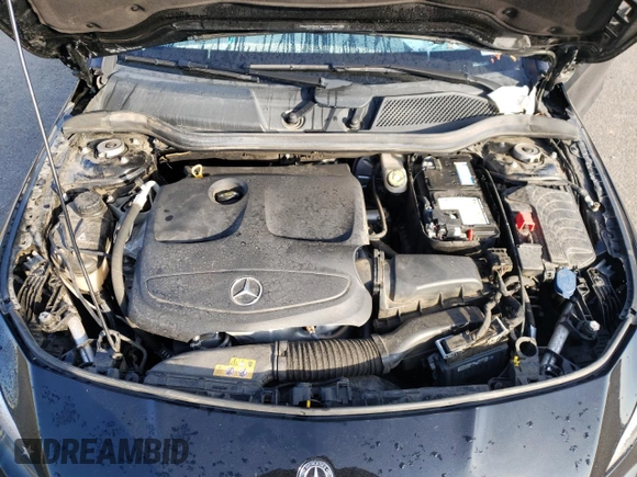2018 Mercedes-Benz CLA with VIN WDDSJ4EB1JN600852, listed as a Copart auction lot 39541063 with 55,915 mi miles. Bid and sale history available at carsss.com. Image 11.