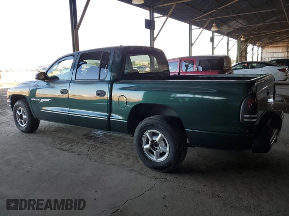 2000 Dodge Dakota Sport z VIN 1B7GL2AX9YS691378, wystawiony jako Copart lot #49793345 z przebiegiem 191 613 mil mil oraz Czysty tytuł • Clean title. Historia ofert i sprzedaży dostępna na DreamBid. Obrazek 2.
