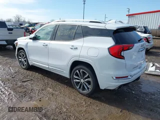2019 GMC Terrain Denali with VIN 3GKALXEX7KL188553, listed as a IAAI auction lot 41595799 with 42,293 mi miles. Bid and sale history available at carsss.com. Image 3.