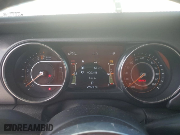 2023 Jeep Gladiator Mojave z VIN 1C6JJTEG7PL503422, wystawiony jako Copart lot #57415415 z przebiegiem 29 771 mil mil oraz Szkoda całkowita • Salvage title. Historia ofert i sprzedaży dostępna na DreamBid. Obrazek 9.