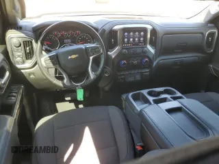 2021 Chevrolet Silverado 1500 LT with VIN 1GCUYDED6MZ317005, listed as a Copart auction lot 47091675 with 46,381 mi miles and Salvage Title. Bid and sale history available at DreamBid. Image 8.
