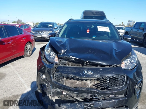 2018 Kia Sportage EX with VIN KNDPN3AC6J7387429, listed as a IAAI auction lot 41833920 with 105,307 mi miles and . Bid and sale history available at DreamBid. Image 12.
