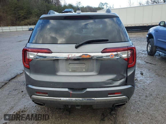 2020 GMC Acadia Denali with VIN 1GKKNXLS2LZ234208, listed as a Copart auction lot 83181064 with Not Provided miles and Salvage Title. Bid and sale history available at DreamBid. Image 6.