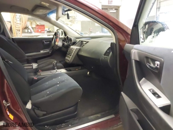 2006 Nissan Murano SL with VIN JN8AZ08W96W522400, listed as a IAAI auction lot 41510017 with 123,933 mi miles. Bid and sale history available at carsss.com. Image 5.