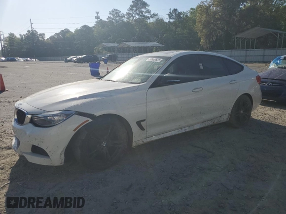 2014 BMW 3 Series GT 328i xDrive with VIN WBA3X5C55ED557500, listed as a Copart auction lot 52669625 with 128,353 mi miles and Salvage Title. Bid and sale history available at carsss.com. Image 1.