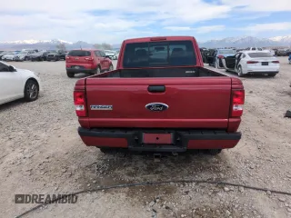 2008 Ford Ranger XLT with VIN 1FTZR45E08PB05066, listed as a Copart auction lot 52857905 with 52,908 mi miles and Salvage Title. Bid and sale history available at carsss.com. Image 6.