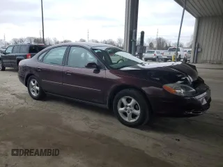 2000 Ford Taurus SE with VIN 1FAFP53U1YG262412, listed as a Copart auction lot 50383705 with 166,541 mi miles and Salvage Title. Bid and sale history available at DreamBid. Image 4.