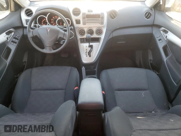 2010 Pontiac Vibe w/1SA with VIN 5Y2SP6E80AZ406654, listed as a Copart auction lot 72618834 with 34,878 mi miles and Salvage Title. Bid and sale history available at carsss.com. Image 8.