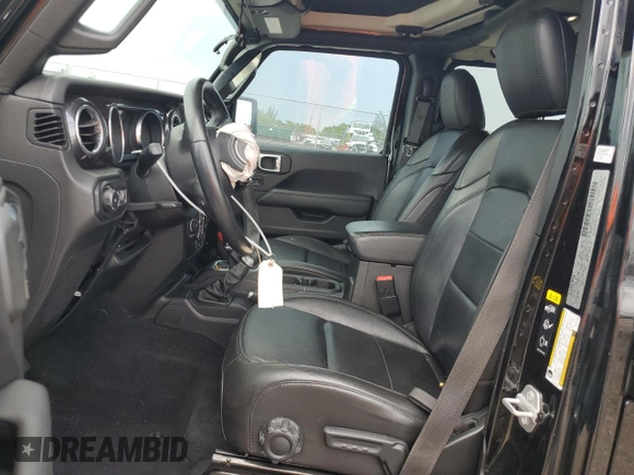2020 Jeep Wrangler Unlimited Sahara Altitude with VIN 1C4HJXEN2LW271138, listed as a Copart auction lot 68511274 with 45,371 mi miles and Non repairable. Bid and sale history available at DreamBid. Image 7.
