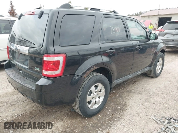 2011 Ford Escape Limited with VIN 1FMCU9EG7BKA49937, listed as a IAAI auction lot 42067837 with 223,181 mi miles. Bid and sale history available at carsss.com. Image 4.