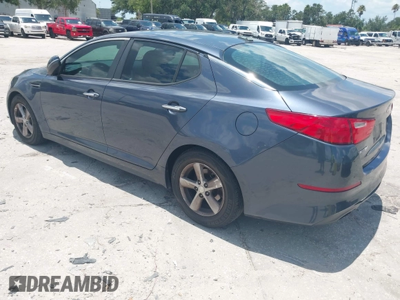 2015 Kia Optima LX with VIN 5XXGM4A71FG472575, listed as a IAAI auction lot 42581639 with 189,348 mi miles and . Bid and sale history available at DreamBid. Image 3.