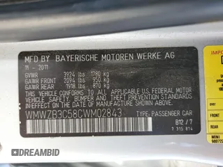 2012 MINI Countryman with VIN WMWZB3C58CWM02843, listed as a Copart auction lot 52131715 with Not Provided miles and Salvage Title. Bid and sale history available at DreamBid. Image 15.