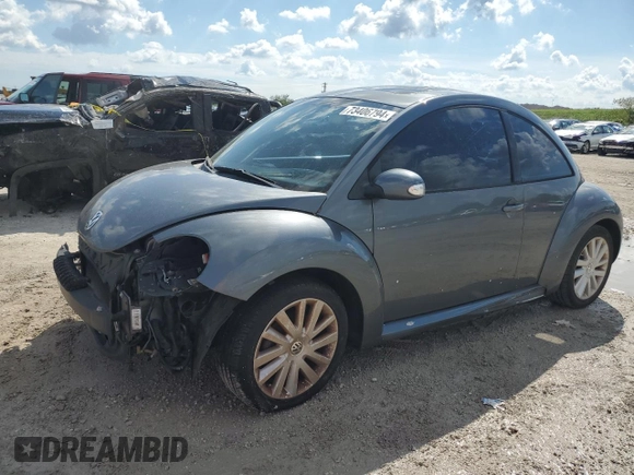 2008 Volkswagen New Beetle Coupe S with VIN 3VWRW31CX8M507106, listed as a Copart auction lot 73406794 with 0 mi miles and Salvage Title. Bid and sale history available at carsss.com. Image 1.