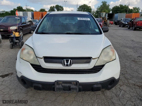 2007 Honda CR-V LX with VIN 5J6RE48367L017290, listed as a Copart auction lot 54781534 with 285,394 mi miles and Salvage Title. Bid and sale history available at carsss.com. Image 5.