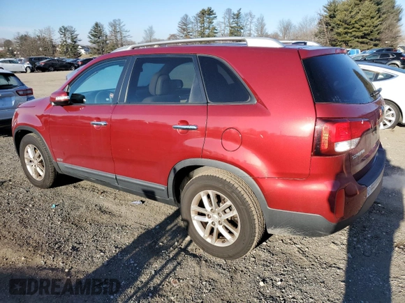 2015 Kia Sorento LX with VIN 5XYKTDA71FG555044, listed as a Copart auction lot 45958655 with 164,196 mi miles and Clean Title. Bid and sale history available at carsss.com. Image 2.