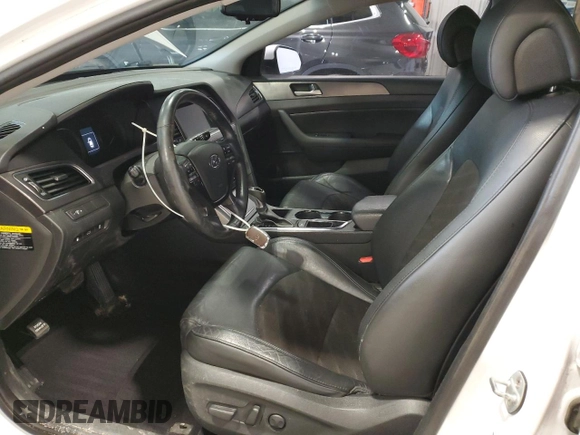 2017 Hyundai Sonata Sport with VIN 5NPE34AF0HH554046, listed as a Copart auction lot 52889635 with 104,942 mi miles and Clean Title. Bid and sale history available at carsss.com. Image 7.