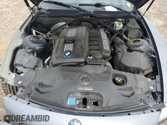 2008 BMW Z4 3.0si with VIN 4USBU53588LX04307, listed as a Copart auction lot 63514304 with 89,345 mi miles and Salvage Title. Bid and sale history available at carsss.com. Image 11.