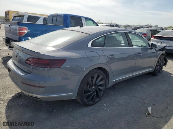 2023 Volkswagen Arteon SEL R-Line with VIN WVWAR7AN0PE009288, listed as a Copart auction lot 51362054 with 11,720 mi miles. Bid and sale history available at carsss.com. Image 3.
