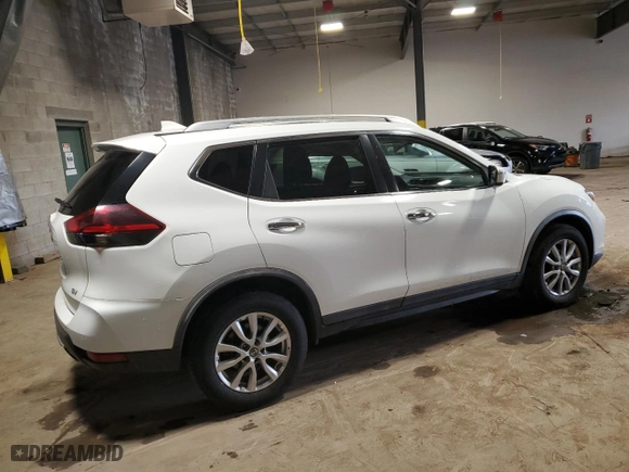 2018 Nissan Rogue S with VIN KNMAT2MT6JP575403, listed as a Copart auction lot 50570715 with 79,458 mi miles and Salvage Title. Bid and sale history available at carsss.com. Image 3.