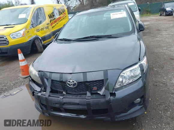 2010 Toyota Corolla with VIN 2T1BU4EE8AC459793, listed as a IAAI auction lot 41967607 with 202,762 mi miles. Bid and sale history available at carsss.com. Image 6.
