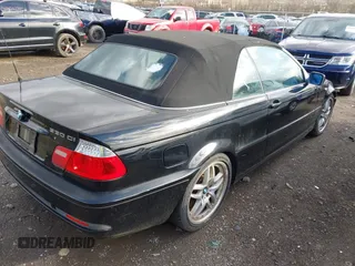 2004 BMW 3 Series 330Ci with VIN WBABW534X4PL45064, listed as a IAAI auction lot 41453058 with 152,437 mi miles. Bid and sale history available at carsss.com. Image 4.