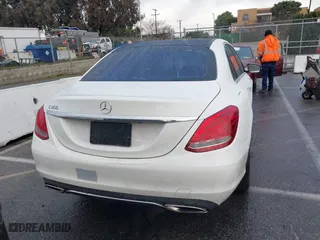 2015 Mercedes-Benz C-Class C 300 with VIN 55SWF4JB2FU055641, listed as a IAAI auction lot 41756262 with 86,670 mi miles. Bid and sale history available at carsss.com. Image 16.