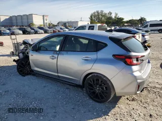 2024 Subaru Impreza RS with VIN JF1GUHJC3R8239279, listed as a Copart auction lot 43195475 with 29,898 mi miles and Salvage Title. Bid and sale history available at carsss.com. Image 2.