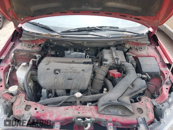 2015 Mitsubishi Lancer ES with VIN JA32U2FU7FU003772, listed as a IAAI auction lot 42127352 with 130,281 mi miles. Bid and sale history available at carsss.com. Image 10.