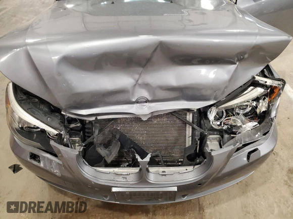 2005 BMW 5 Series 545i with VIN WBANB33555CN64643, listed as a Copart auction lot 50546775 with 159,751 mi miles and Salvage Title. Bid and sale history available at carsss.com. Image 12.