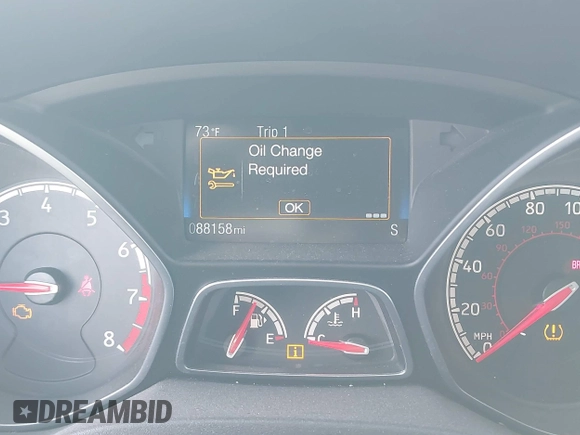 2017 Ford Focus ST with VIN 1FADP3L93HL348951, listed as a IAAI auction lot 41909521 with 88,158 mi miles and . Bid and sale history available at carsss.com. Image 16.