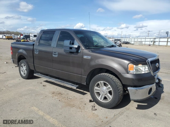 2007 Ford F-150 XLT with VIN 1FTPW12V37FB23276, listed as a Copart auction lot 51130805 with 156,495 mi miles and Salvage Title. Bid and sale history available at carsss.com. Image 4.