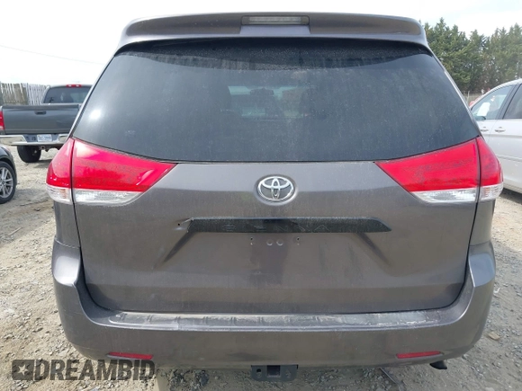 2012 Toyota Sienna with VIN 5TDKA3DC9CS011298, listed as a IAAI auction lot 41843980 with 158,787 mi miles and . Bid and sale history available at DreamBid. Image 17.