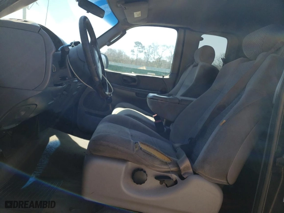 2002 Ford F-150 XL with VIN 1FTRX07252KC90074, listed as a Copart auction lot 48565215 with 0 mi miles and Salvage Title. Bid and sale history available at carsss.com. Image 7.