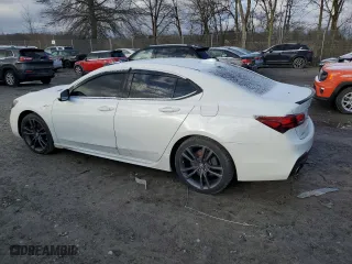 2018 Acura TLX w/A-SPEC Pkg with VIN 19UUB2F62JA009797, listed as a Copart auction lot 46893535 with 0 mi miles and Non Repairable. Bid and sale history available at carsss.com. Image 2.