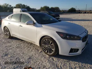 2017 Kia Cadenza Premium with VIN KNALC4J17H5065099, listed as a Copart auction lot 77783244 with 116,188 mi miles and Salvage Title. Bid and sale history available at carsss.com. Image 4.