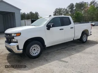 2020 Chevrolet Silverado 1500 Work Truck with VIN 1GCRWAEH8LZ334609, listed as a Copart auction lot 50586645 with 66,399 mi miles and Clean Title. Bid and sale history available at DreamBid. Image 1.