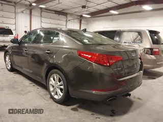 2013 Kia Optima EX with VIN 5XXGN4A72DG120129, listed as a IAAI auction lot 41858461 with 138,627 mi miles. Bid and sale history available at carsss.com. Image 3.