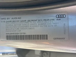 2016 Audi A6 2.0T Premium Plus with VIN WAUGFAFC6GN120156, listed as a Copart auction lot 54575565 with 96,861 mi miles and Clean Title. Bid and sale history available at carsss.com. Image 10.