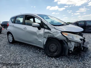 2016 Nissan Versa Note S with VIN 3N1CE2CP4GL354803, listed as a Copart auction lot 53086615 with 112,848 mi miles and Salvage Title. Bid and sale history available at carsss.com. Image 4.