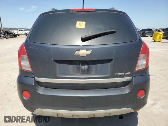 2015 Chevrolet Captiva Sport LT with VIN 3GNAL3EK7FS520230, listed as a Copart auction lot 52396175 with Not Provided miles and Salvage Title. Bid and sale history available at DreamBid. Image 6.