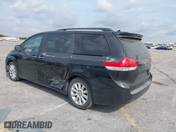 2011 Toyota Sienna XLE AAS with VIN 5TDYK3DC2BS150565, listed as a IAAI auction lot 41845965 with 279,253 mi miles and . Bid and sale history available at DreamBid. Image 3.